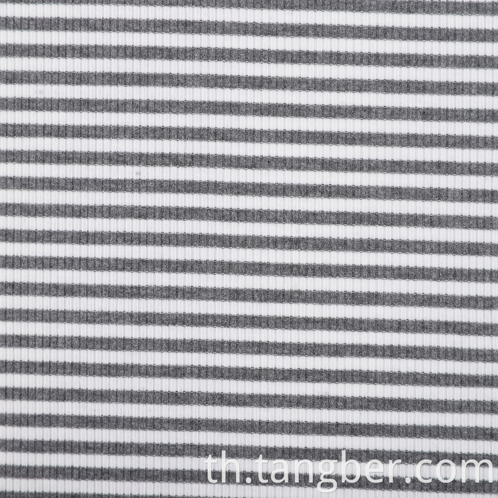 ribbed stretch fabric